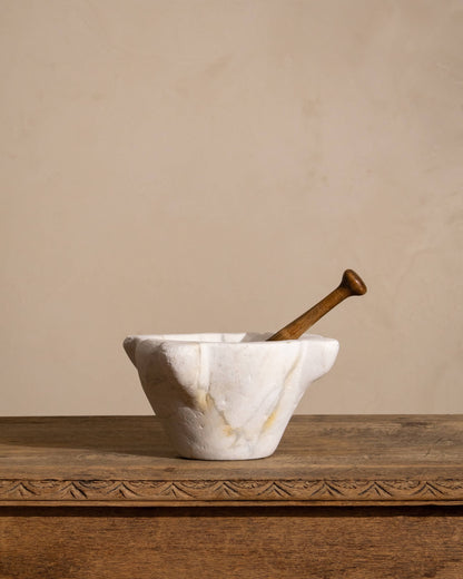 Stone Mortar and Pestle