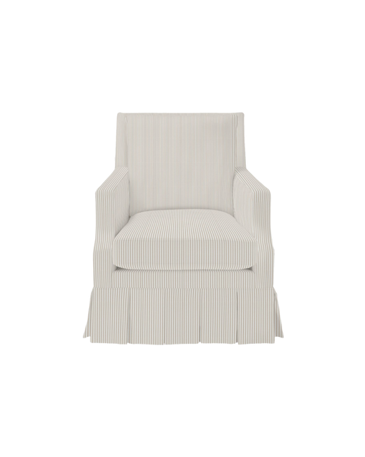 Grady Pleated Swivel Chair