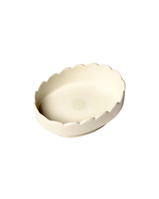 Bienaime Footed Ceramic Soap Dish