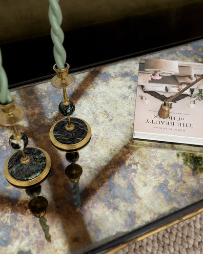 20th Century René Drouet Églomisé Coffee Table