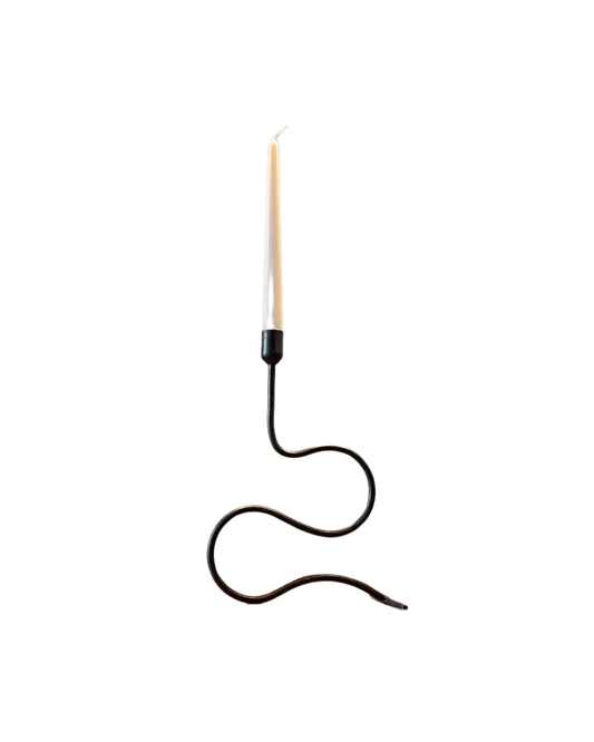 Forged Standing Candlestick