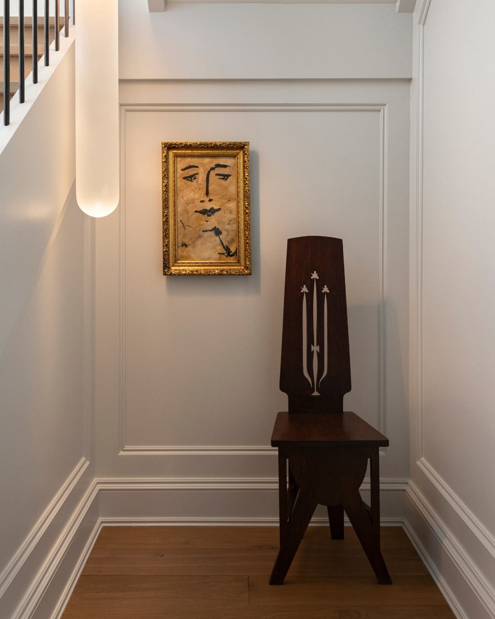 Arts & Crafts Hall Chair, c. 1900