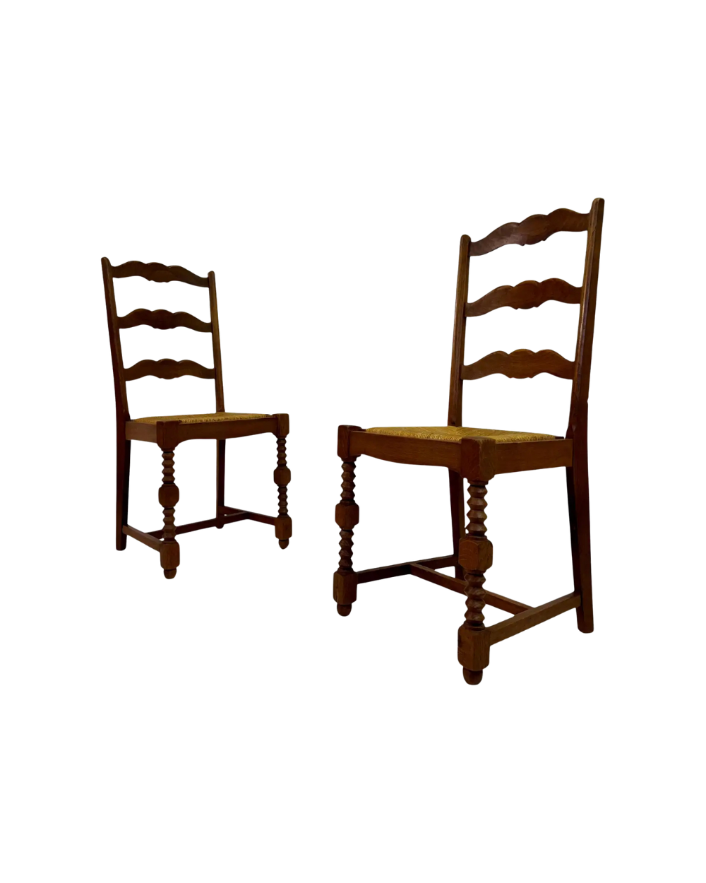 Pair of 1950s French Side Chairs