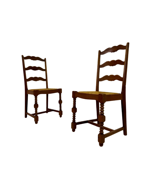 Pair of 1950s French Side Chairs