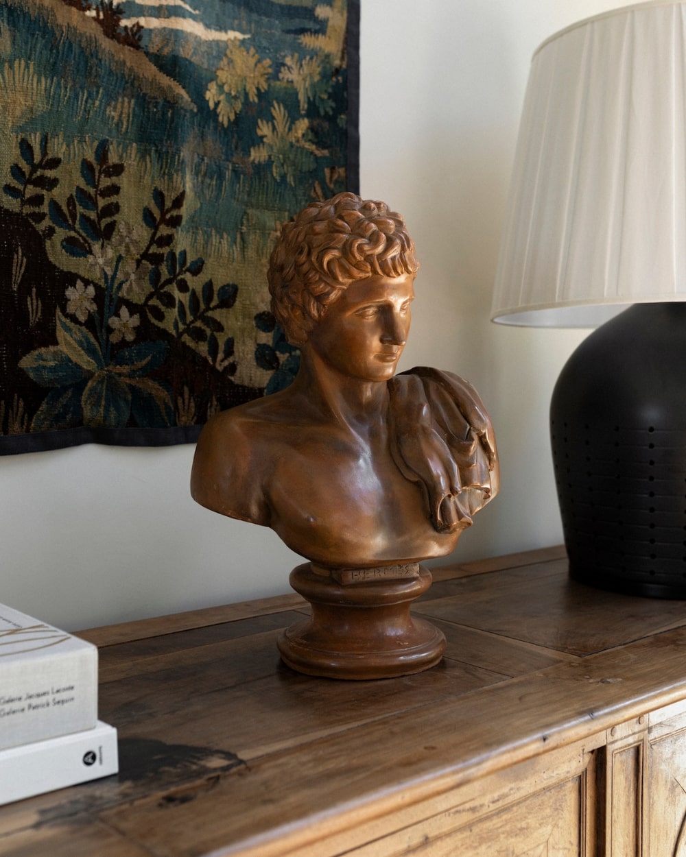 Early 20th Century Terracotta Bust of Hermes